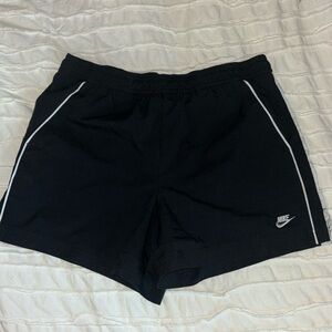 Nike Women Black Lifestyle Shorts